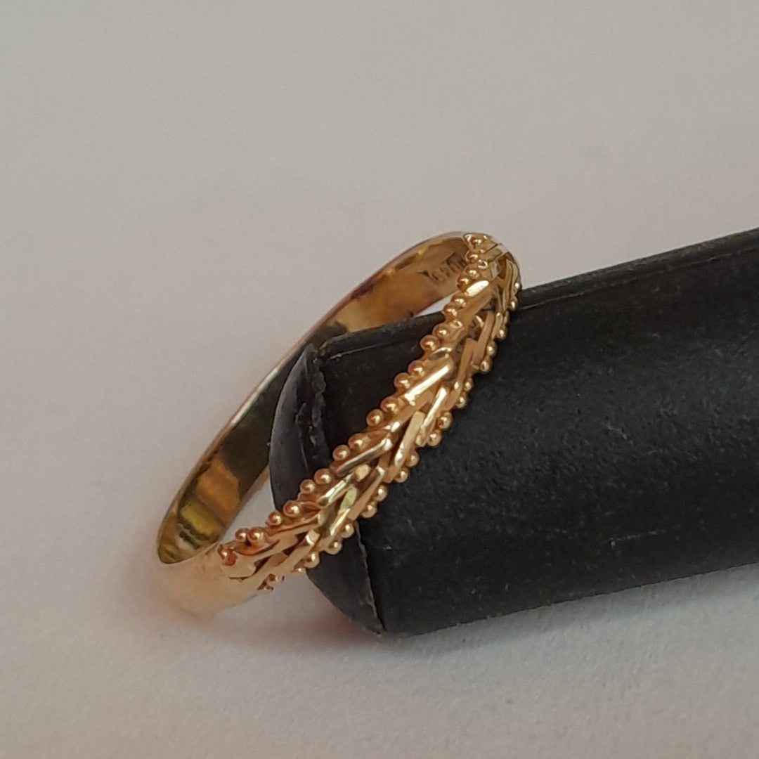 ARGOLLA ORO 14 K 1.8 GRMS (SEMINUEVO)