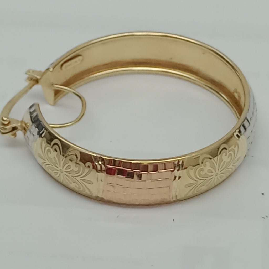 ARRACADAS PAR ORO 14 K 6.2 GRMS (SEMINUEVO)