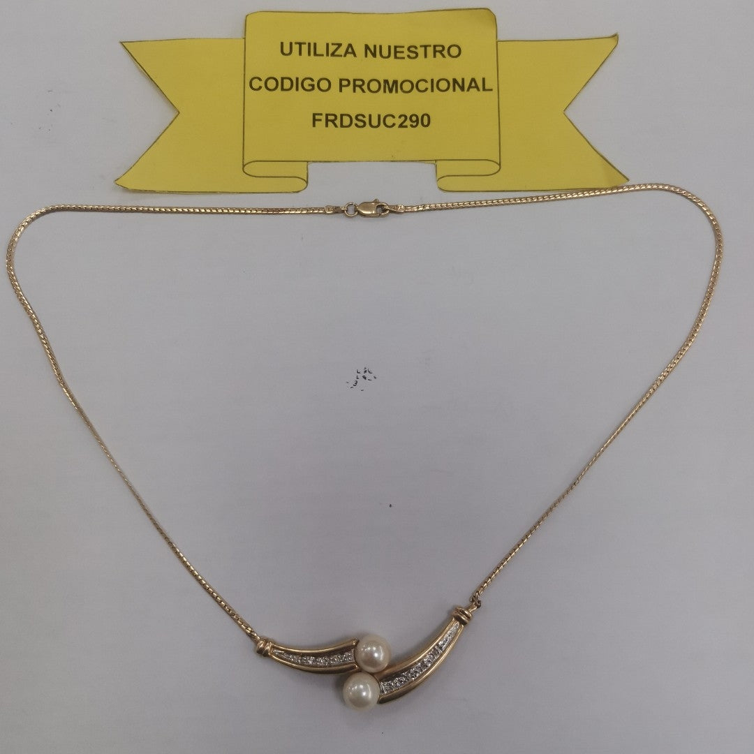 GARGANTILLA ORO 14 K 8.3 GRMS (SEMINUEVO)