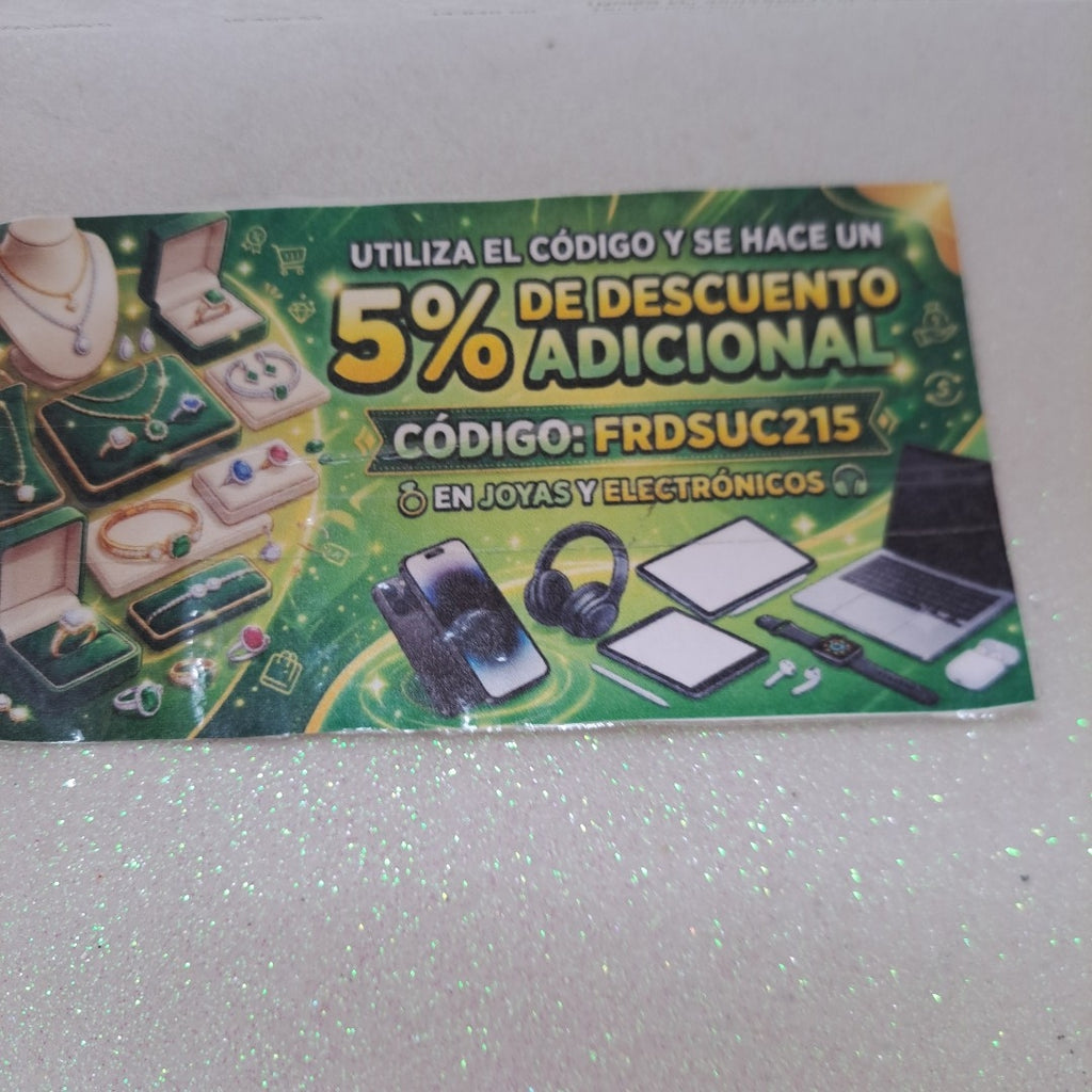 CADENA, MEDALLA RELIGIOSA ORO 10 K 1.9 GRMS (SEMINUEVO)