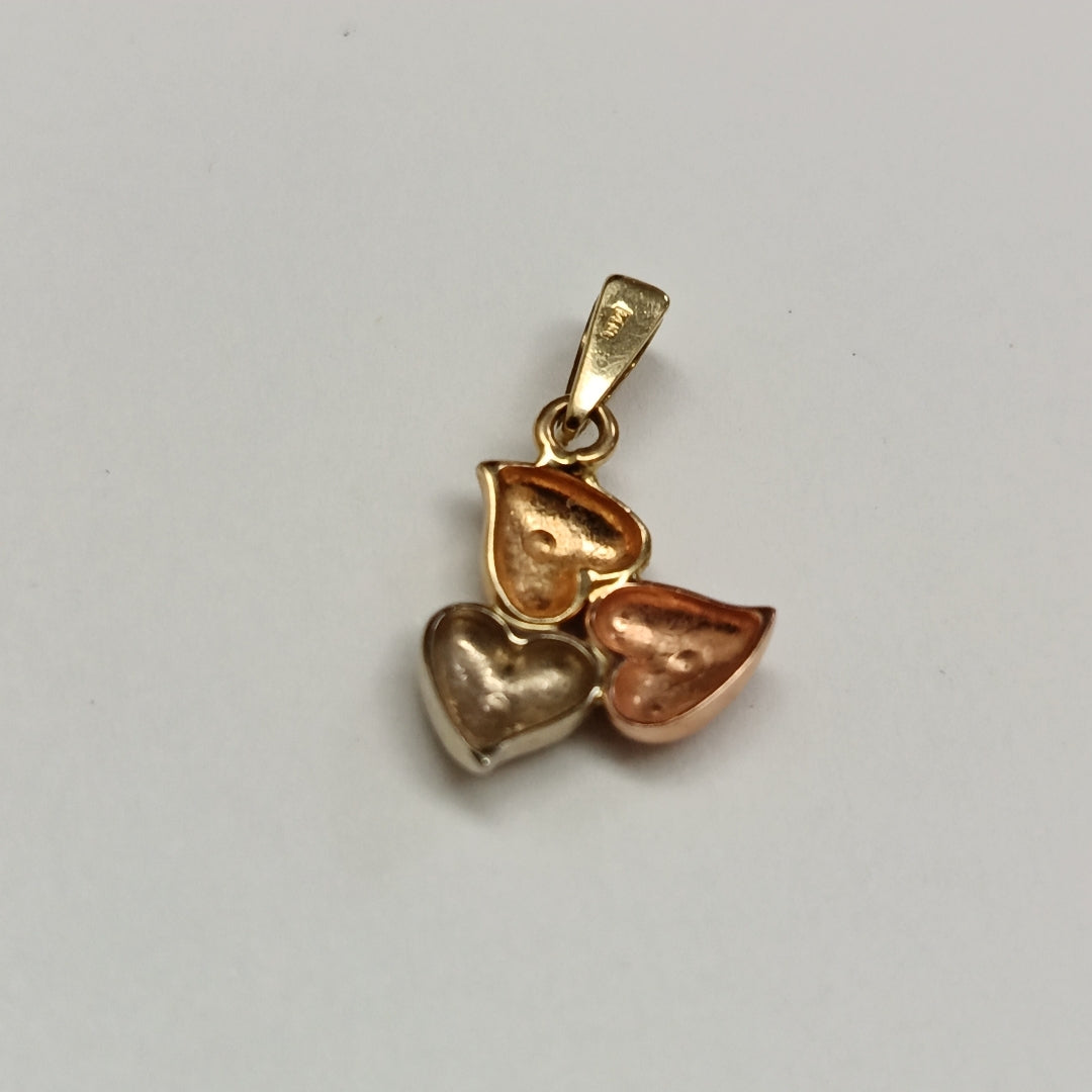 DIJE ORO COMBINADO 14 K 1,90 GRMS (SEMINUEVO)