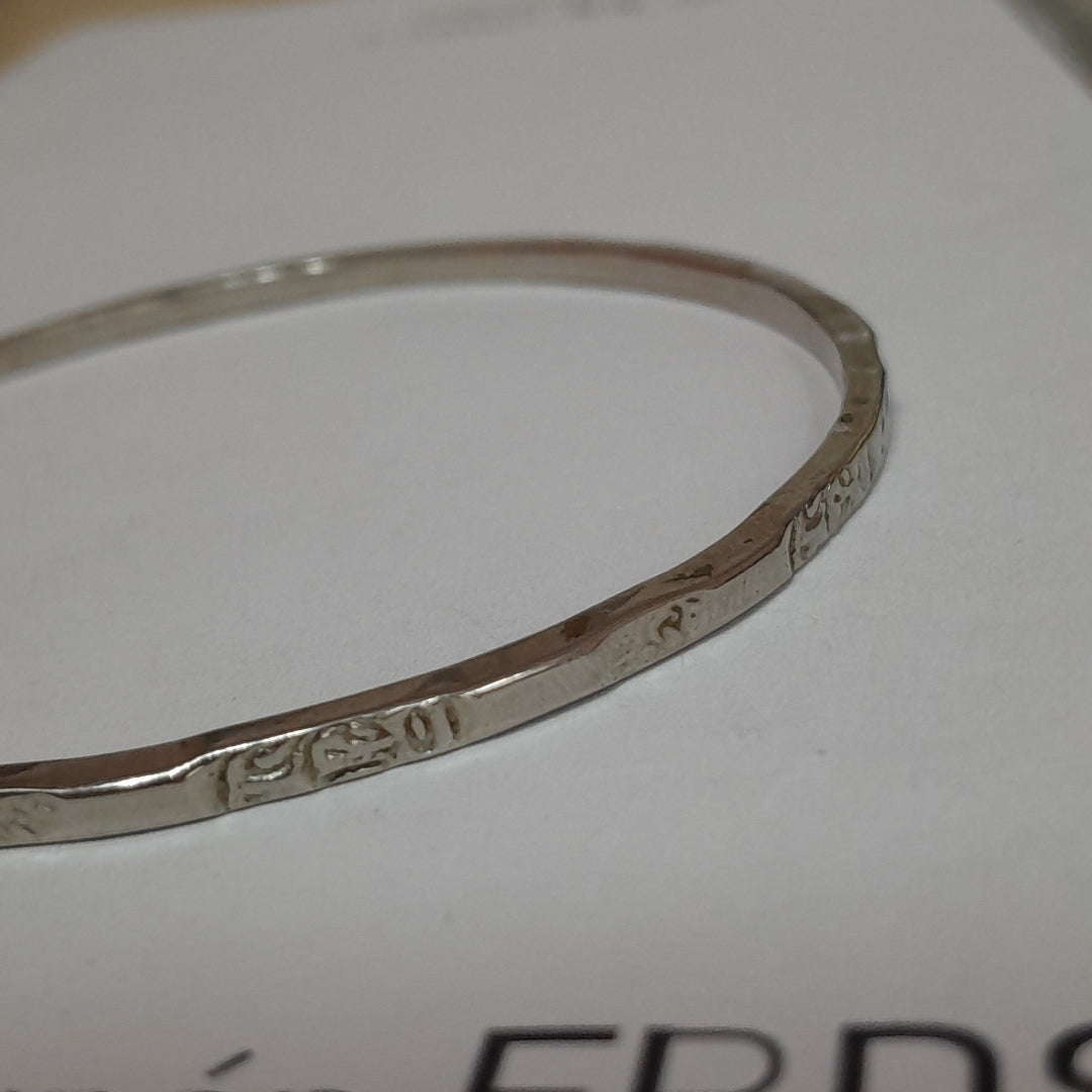 PULSERA RIGIDA PLATA 11,80 GRMS (SEMINUEVO)