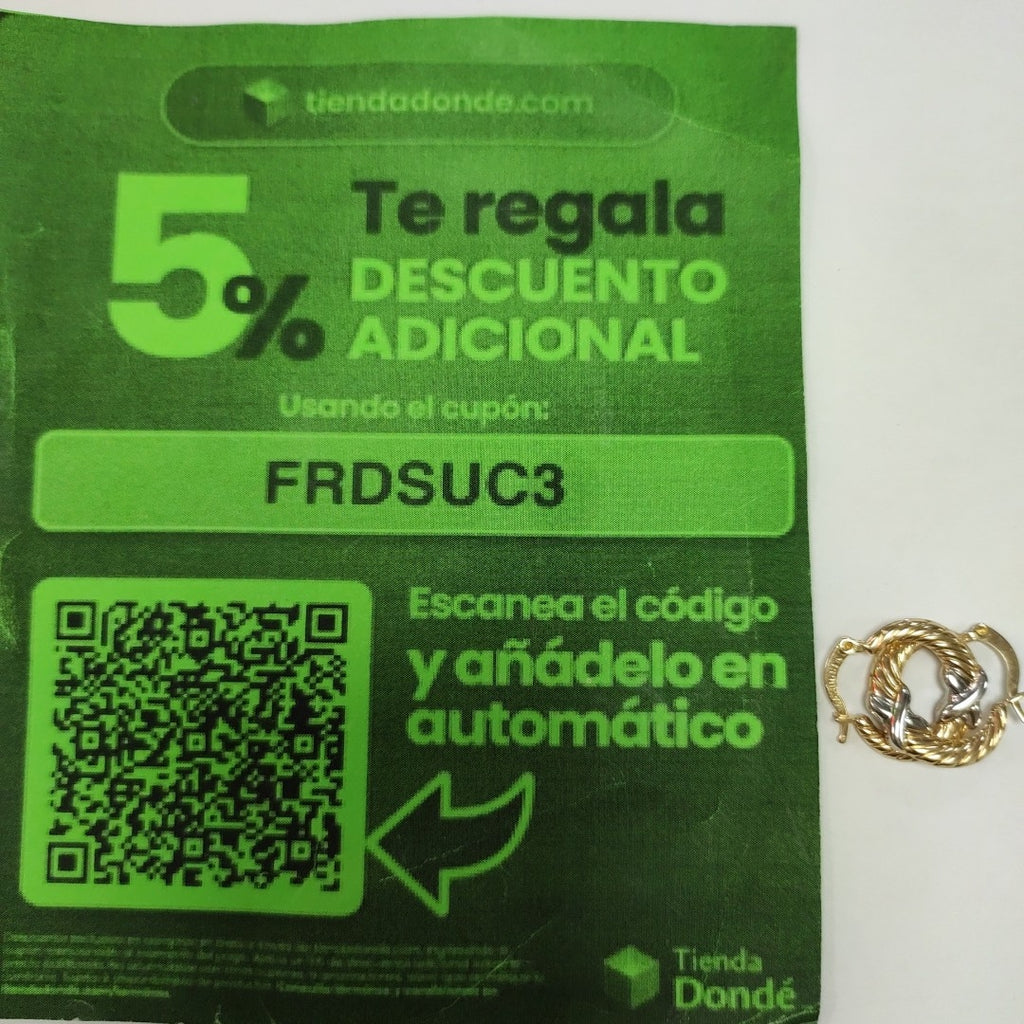 ARRACADAS ORO 14K 1.3 (NUEVO)