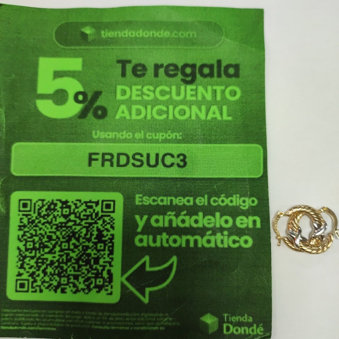 ARRACADAS ORO 14K 1.3 (NUEVO)