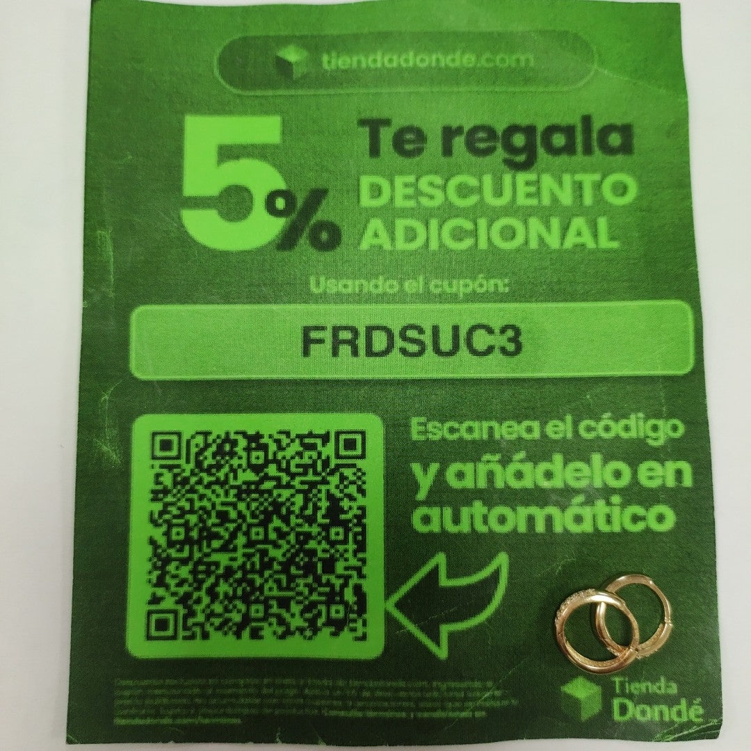 HUGGIES ORO 14K 1.5 (NUEVO)