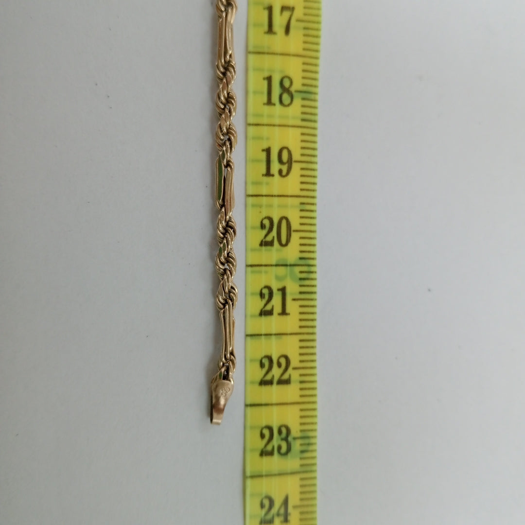 PULSERA RIGIDA ORO 10 K 8.5 GRMS (SEMINUEVO)
