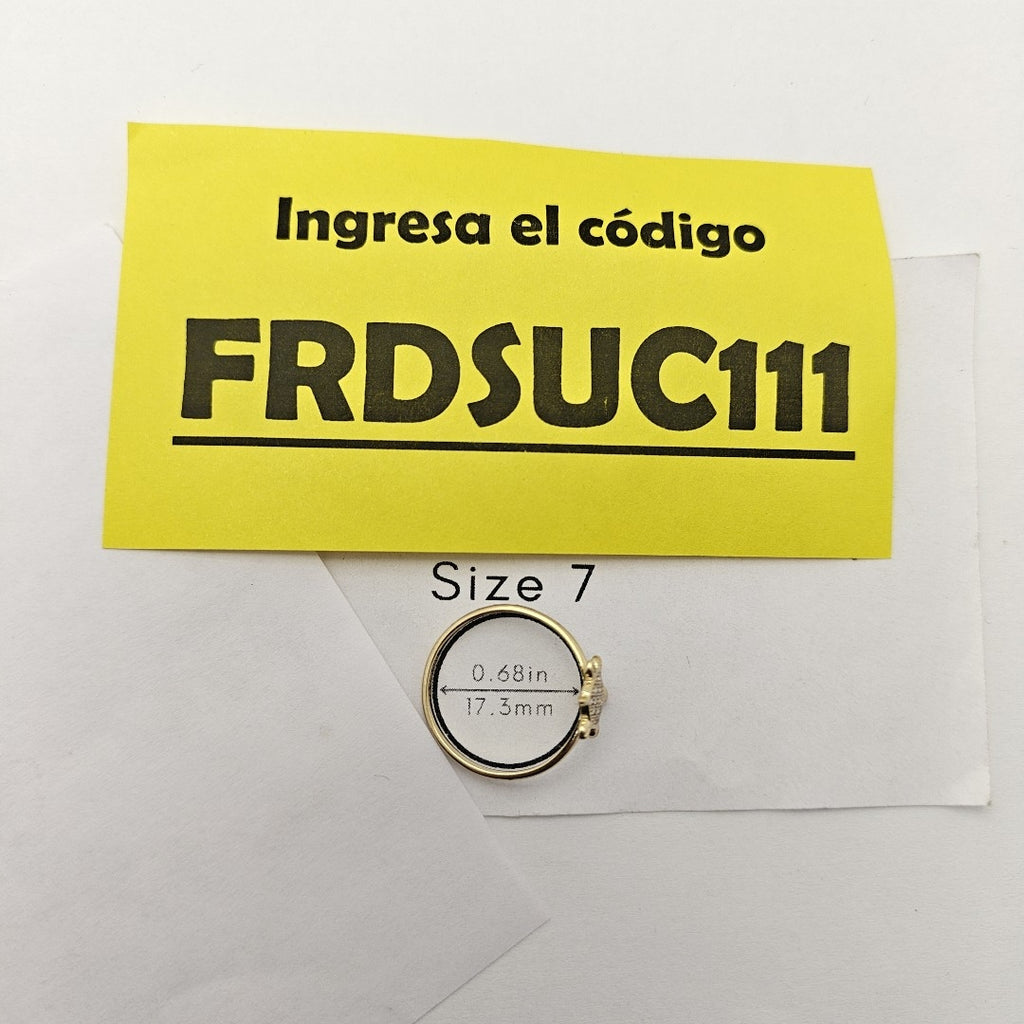 ANILLITO ORO 14 K 1.5 GRMS (SEMINUEVO)