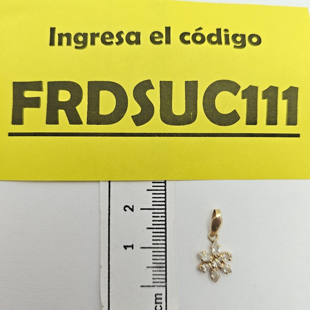 DIJE ORO 14 K 0.6 GRMS (SEMINUEVO)
