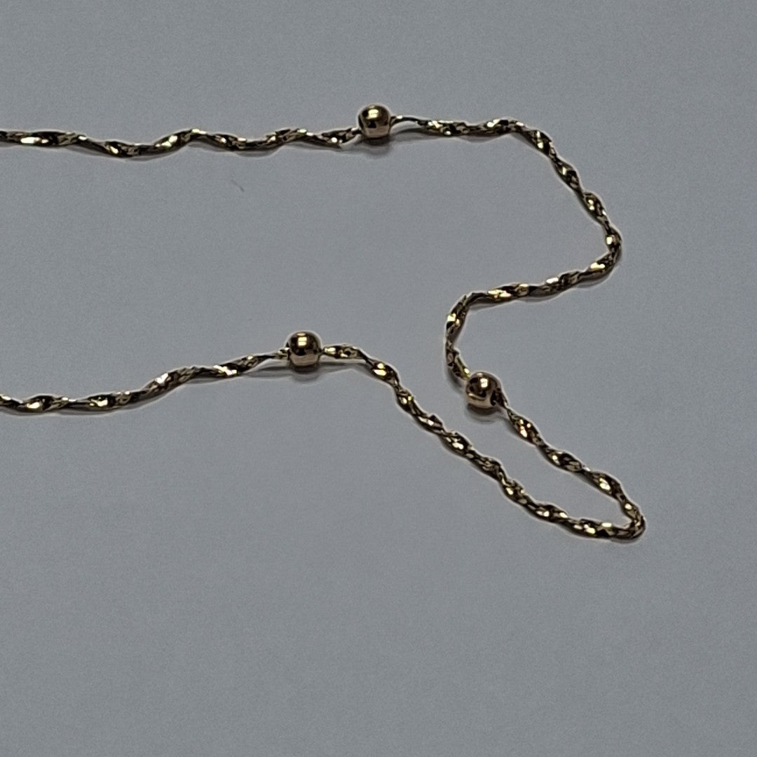 CADENA ORO 14 K 2.5 GRMS (SEMINUEVO)
