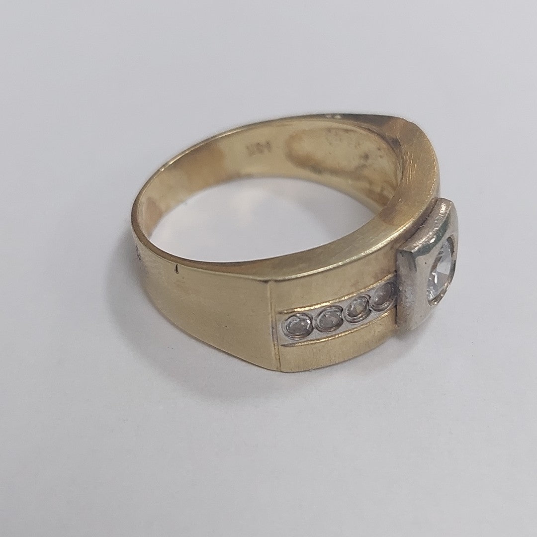 ANILLO ORO 14 K 7,20 GRMS (SEMINUEVO)