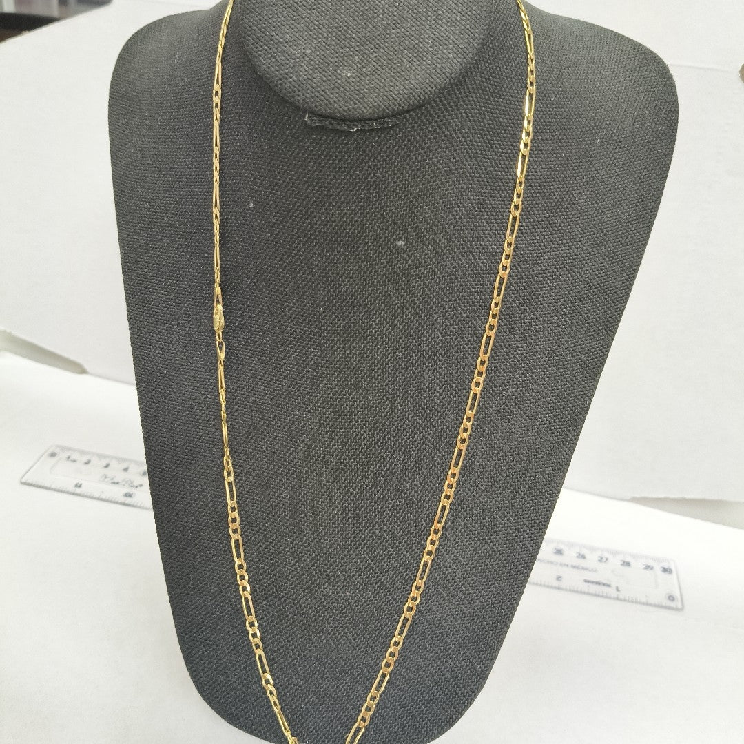 CADENA 3X1 14K 55 CM 7.3 GR (NUEVO)