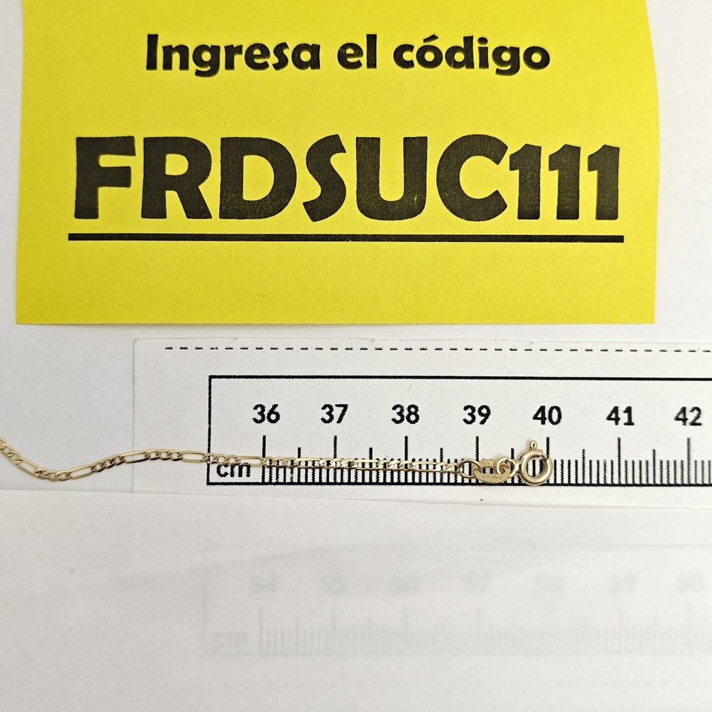 CADENA ORO 14 K 1,40 GRMS (SEMINUEVO)