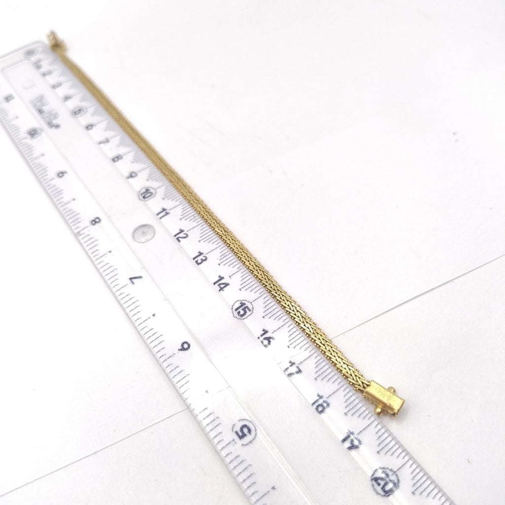 PULSERA ORO 18 K 9.4 GRMS (SEMINUEVO)