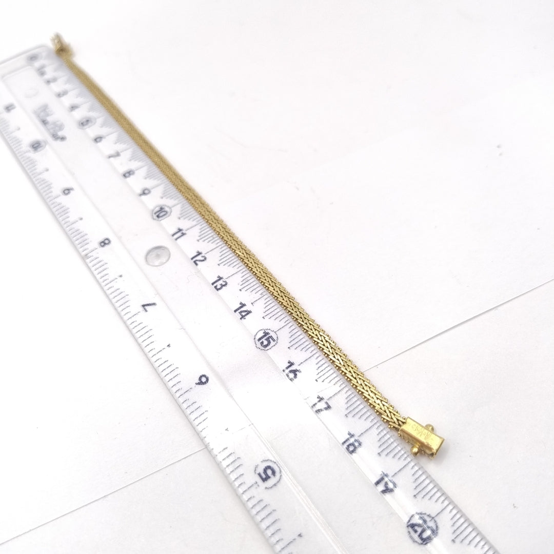PULSERA ORO 18 K 9.4 GRMS (SEMINUEVO)