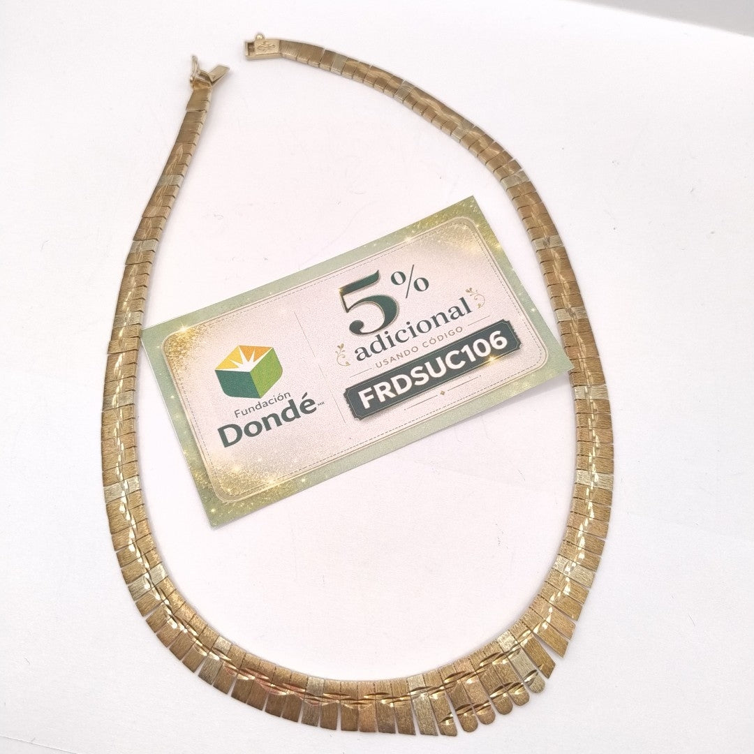 GARGANTILLA ORO 10 K 25.2 GRMS (SEMINUEVO)