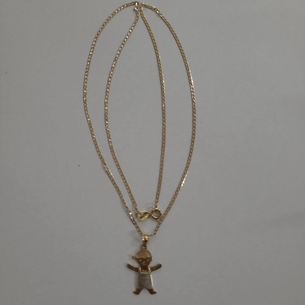 GARGANTILLA ORO 14 K 3,00 GRMS (SEMINUEVO)