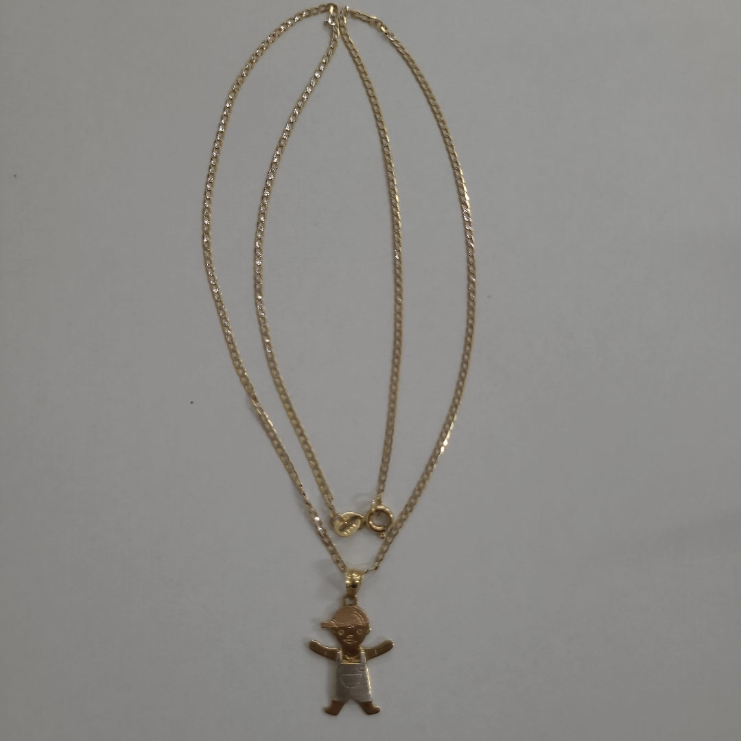 GARGANTILLA ORO 14 K 3,00 GRMS (SEMINUEVO)