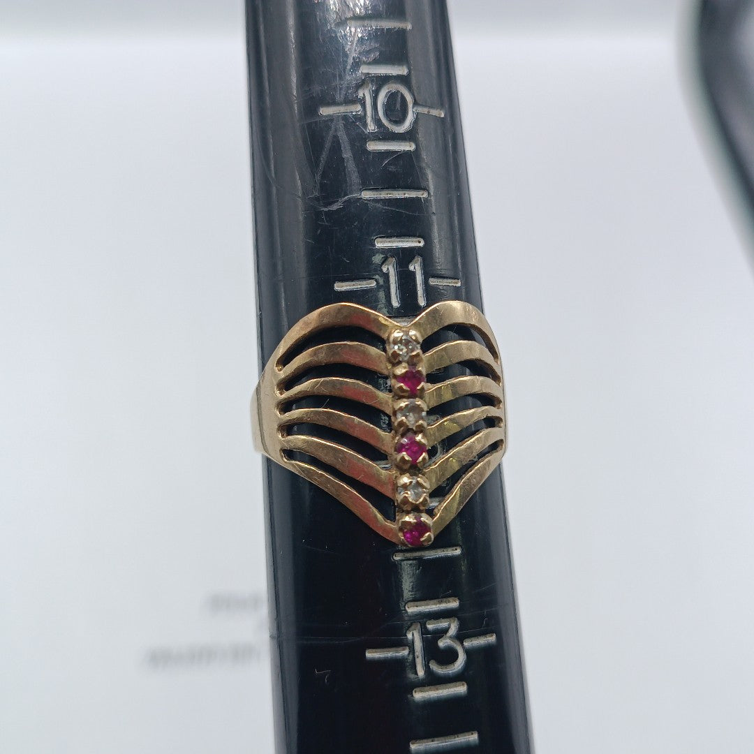 ANILLO ORO 10 K 3.9 GRMS (SEMINUEVO)