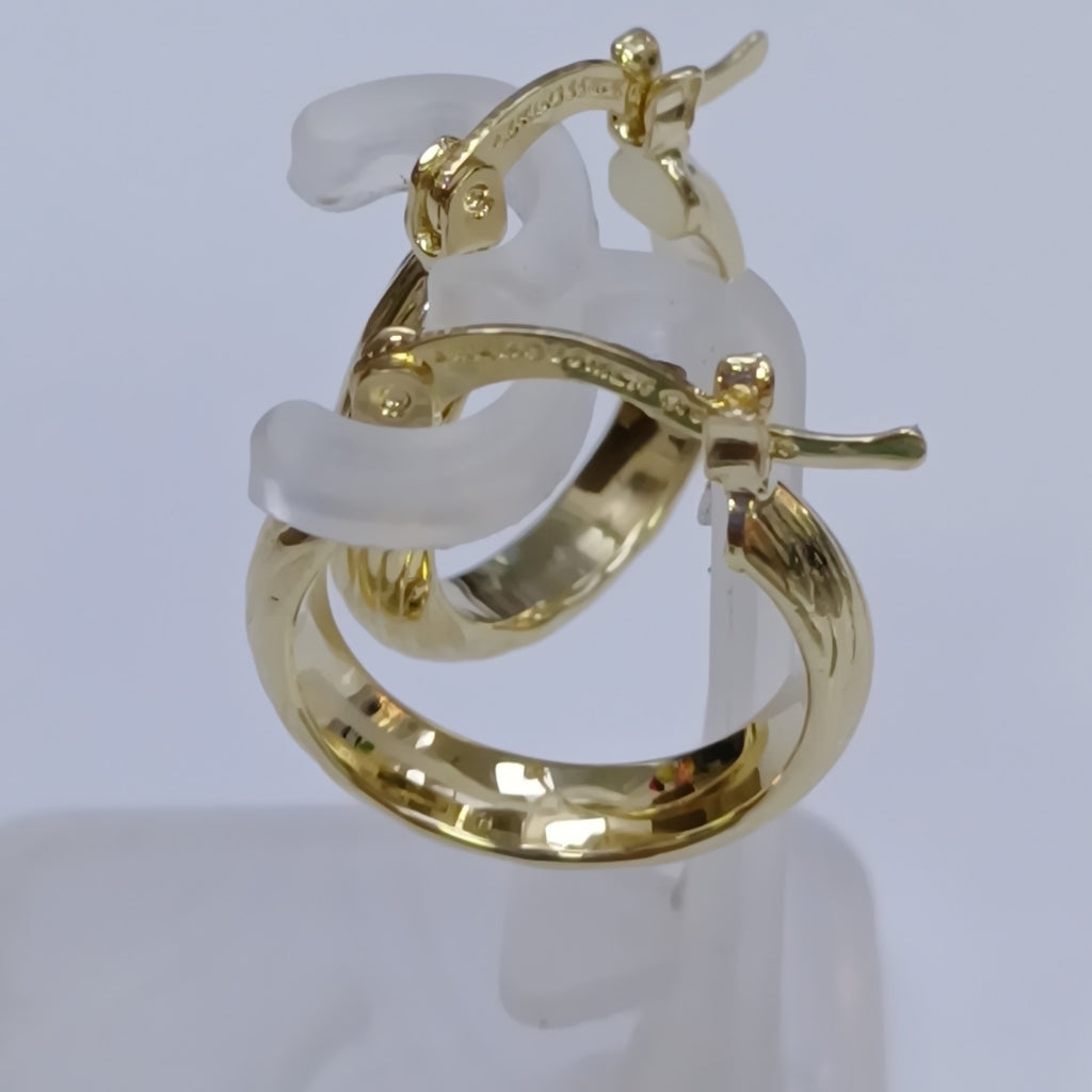 ARETES ARRACADA ASTRIADA 14K 1.6 GR (NUEVO)