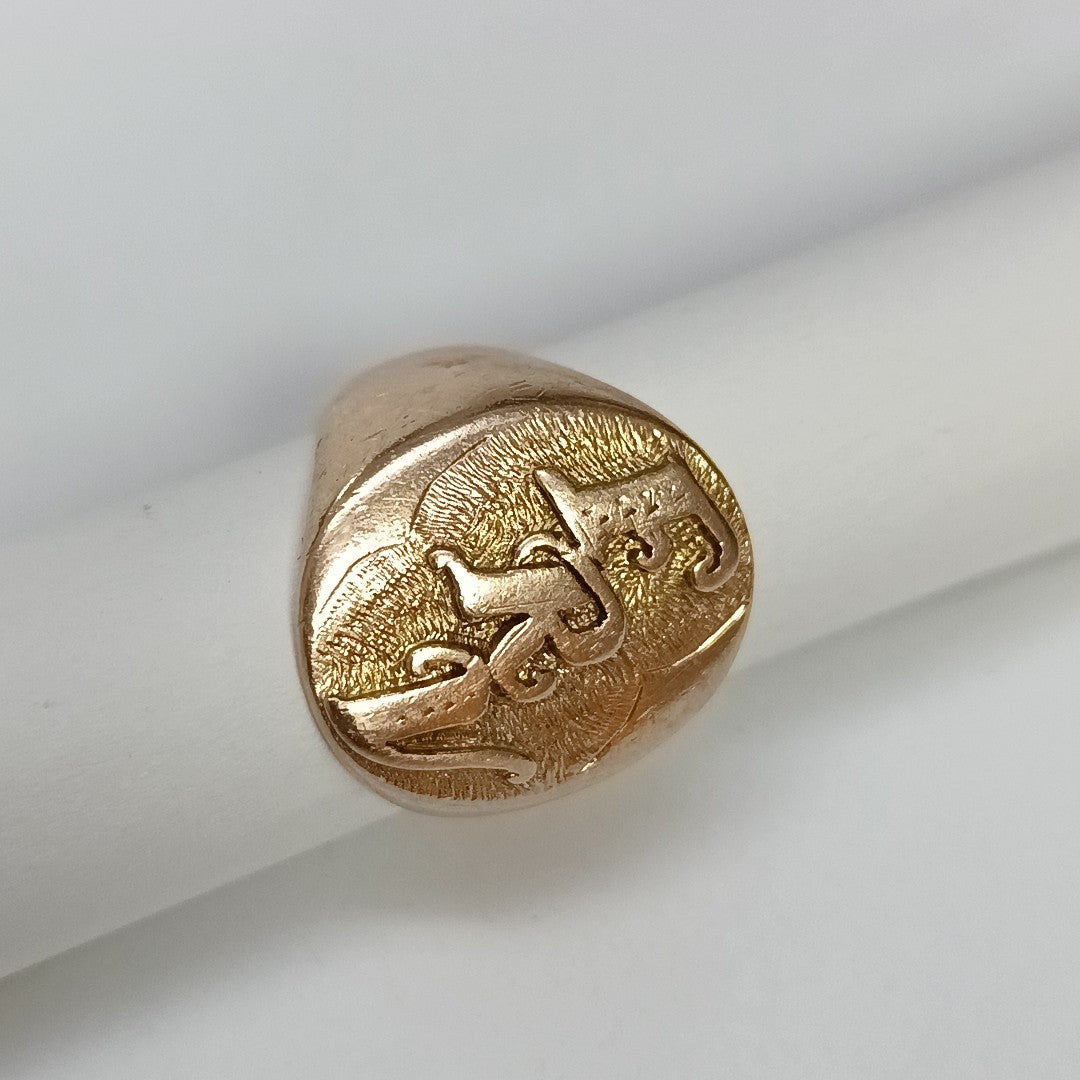 ANILLO ORO 10 K 16 GRMS (SEMINUEVO)