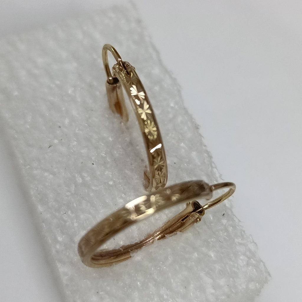 ARETES PAR ORO 10 K 1.5 GRMS (SEMINUEVO)