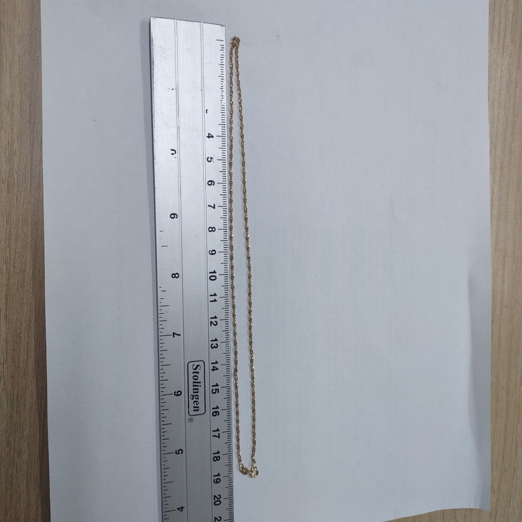 CADENA ORO 14 K 1,60 GRMS (SEMINUEVO)