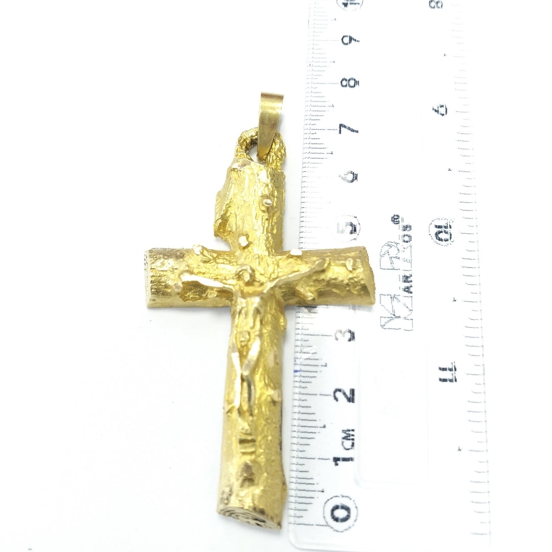 CRUCIFIJO ORO 18 K 21.7 GRMS (SEMINUEVO)