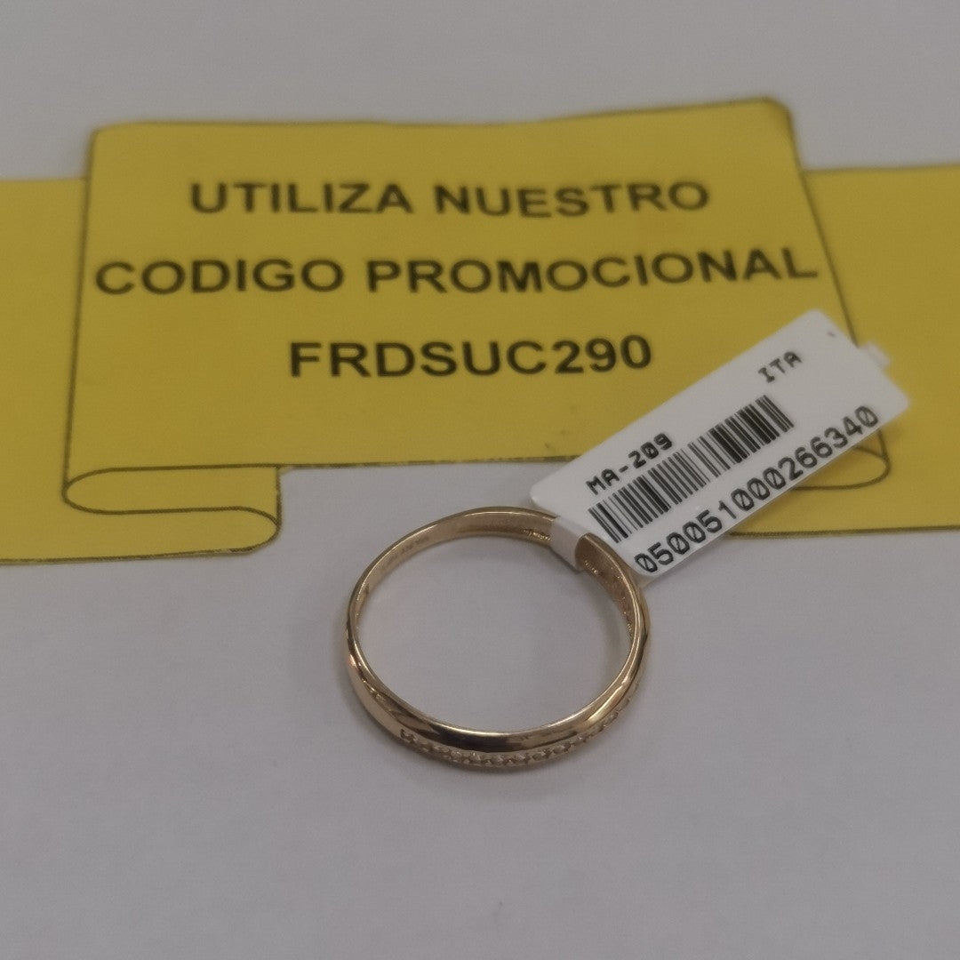 ANILLOS DAMA ORO 14K 1.5 (NUEVO)