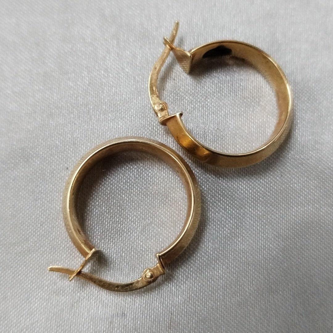 ARRACADAS PAR ORO 14 K 2,10 GRMS (SEMINUEVO)