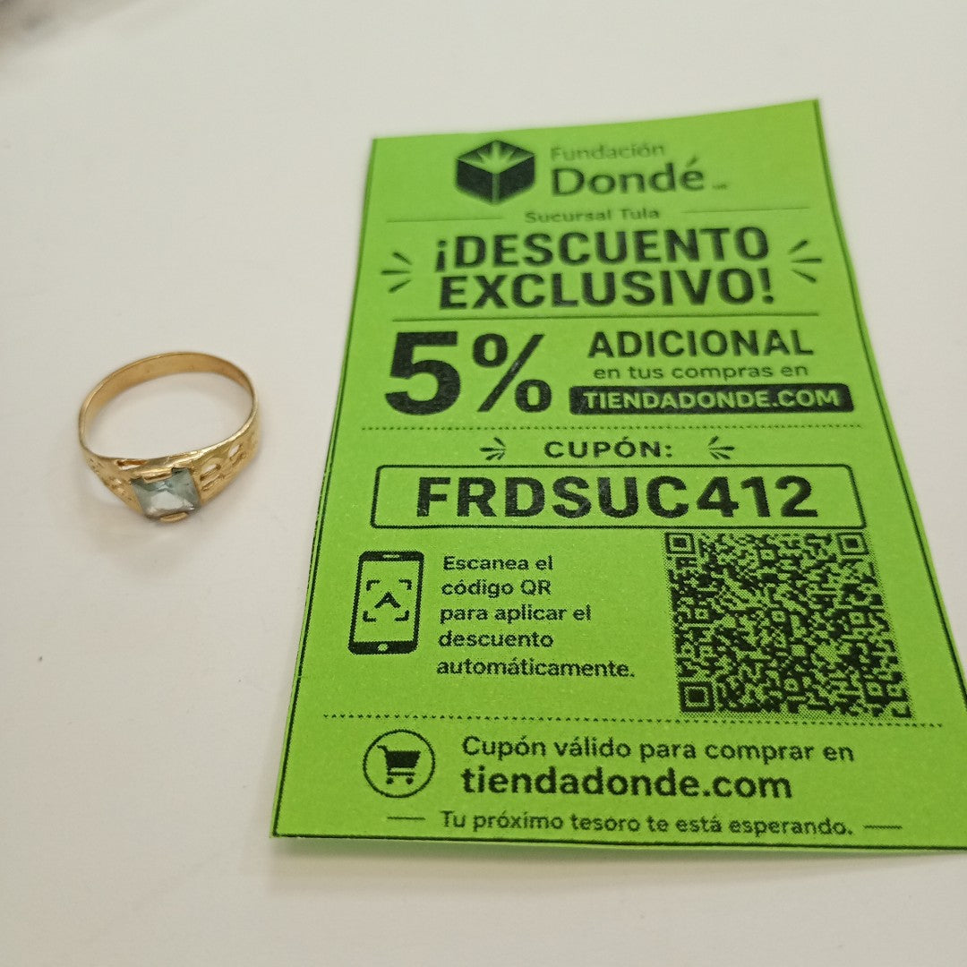 ANILLITO ORO 10 K 1,30 GRMS (SEMINUEVO)