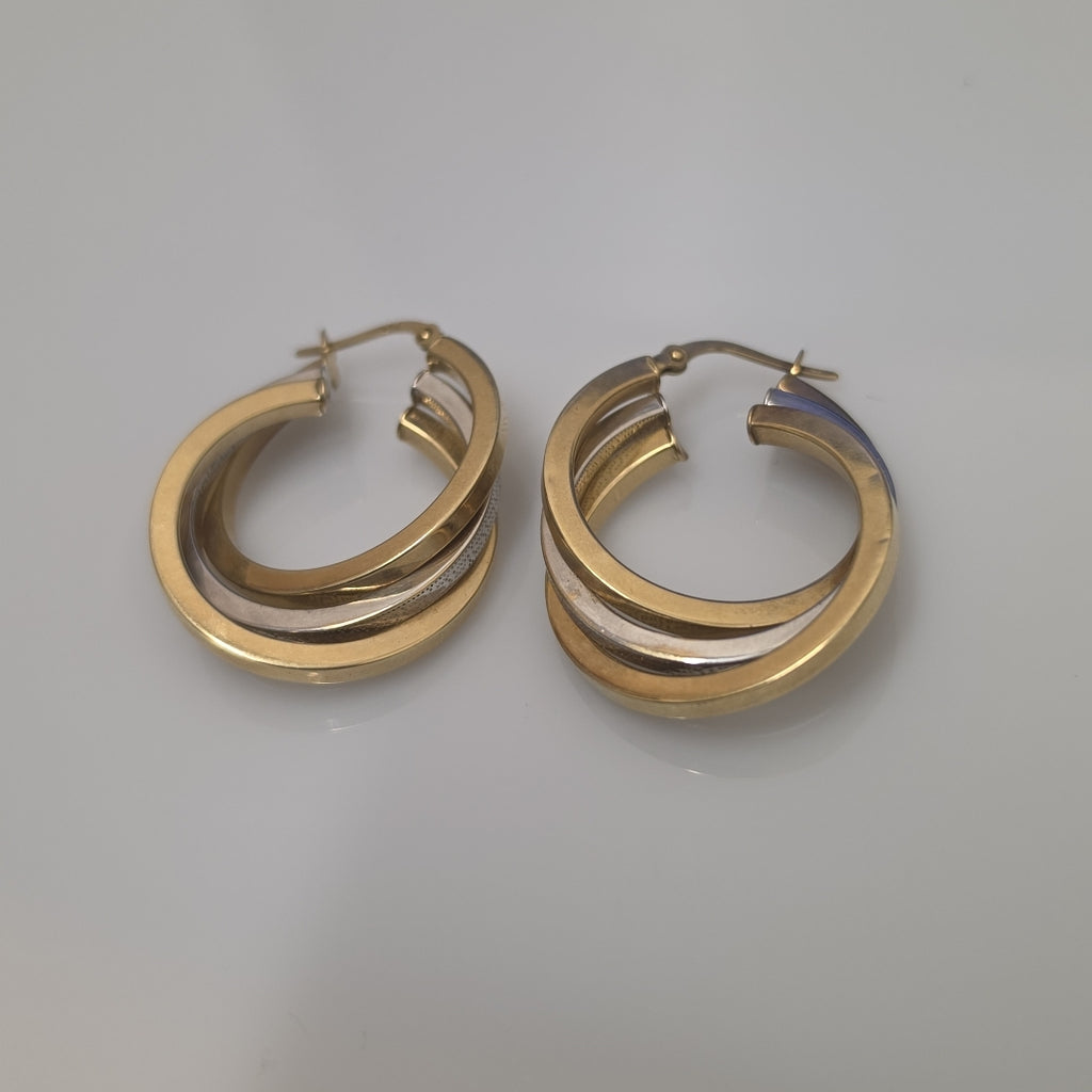 ARRACADAS PAR ORO 10 K 4.3 GRMS (SEMINUEVO)