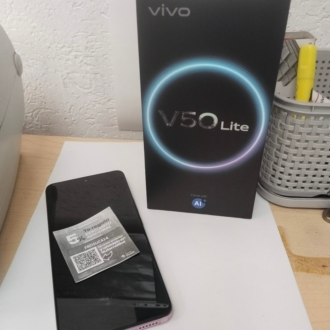 CELULAR VIVO V50 LITE V2441 (2025) 256 GB 8 GB RAM (SEMINUEVO)