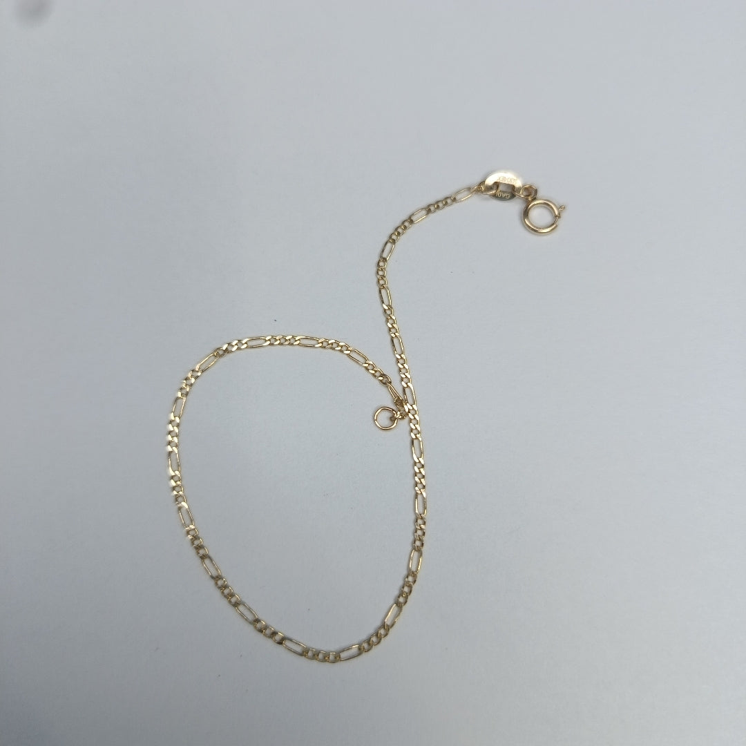 PULSERA 3X1 14K 18 CM 0.9 GR (NUEVO)
