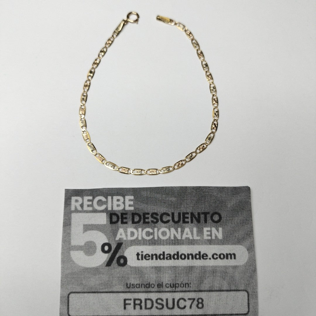 PULSERA ORO 14 K 1.7 GRMS (SEMINUEVO)
