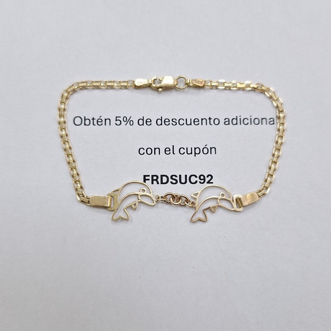 PULSERA ORO 14 K 2,90 GRMS (SEMINUEVO)