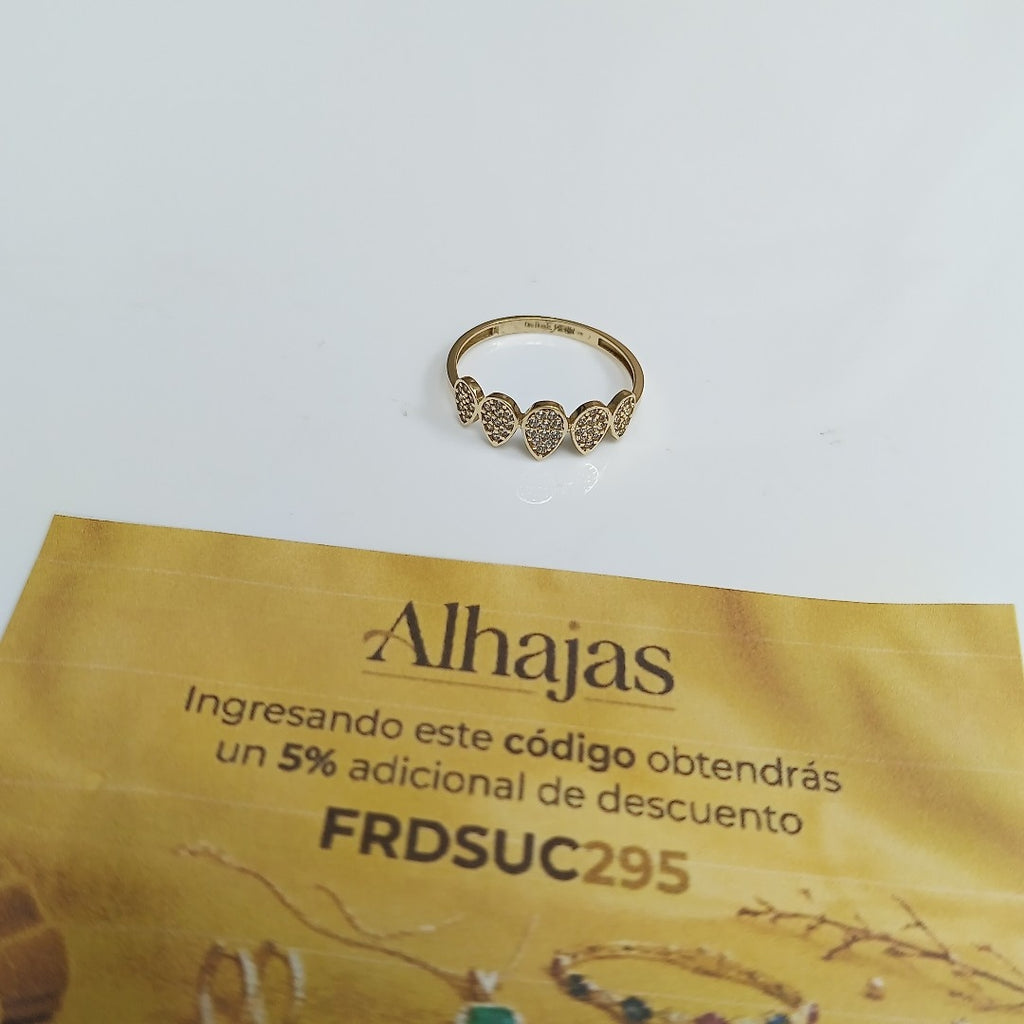 ANILLOS DAMA ORO 14K 1.5 (NUEVO)