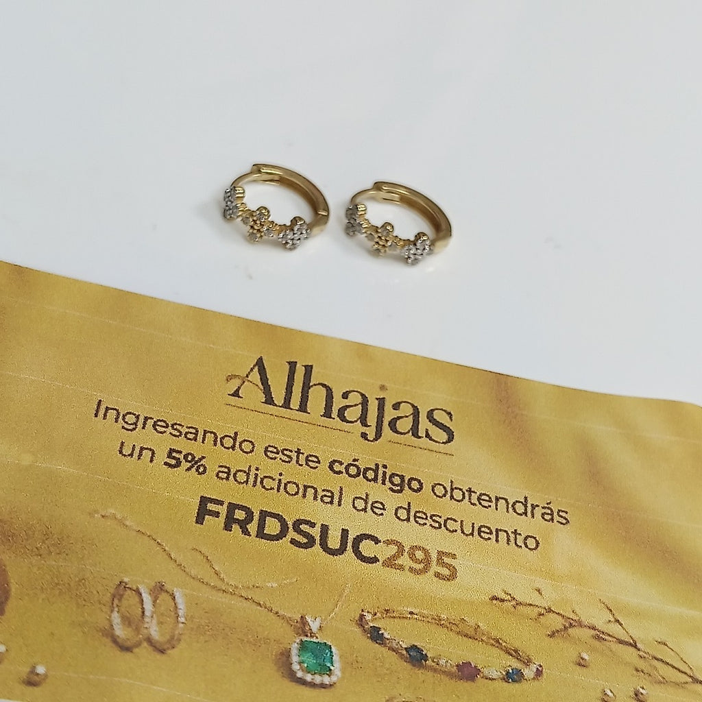 HUGGIES ORO 14K 2.1 (NUEVO)
