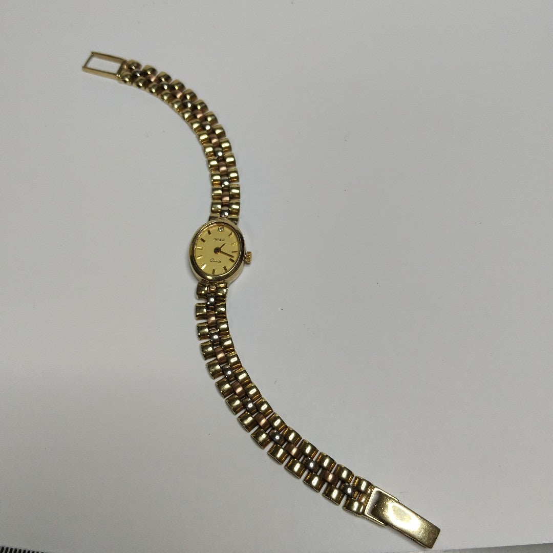 RELOJ CAJA Y PULSO ORO ORO 10 K 19,40 GRMS (SEMINUEVO)