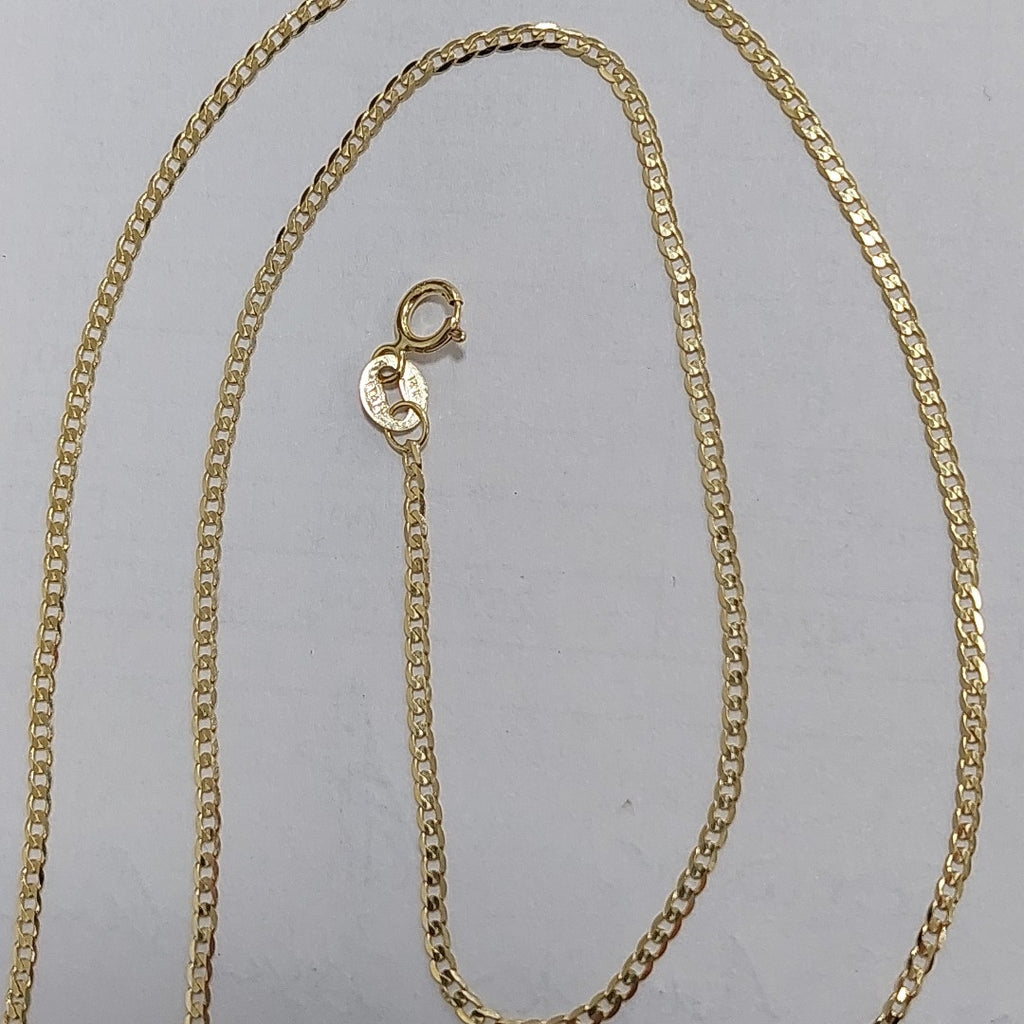 CADENAS BARBADA AMARILLA ORO 14K 2.2 (NUEVO)