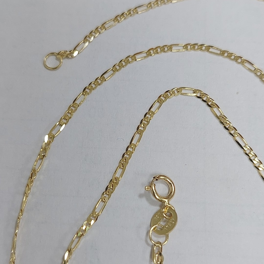 CADENAS CARTIER 3 1 AMARILLA ORO 14K 2.1 (NUEVO)