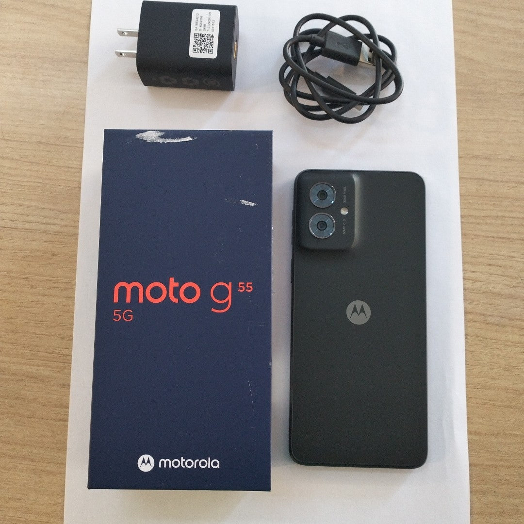CELULAR MOTOROLA MOTO G55 5G XT2435-1(2024) 256 GB 8 GB RAM (SEMINUEVO)