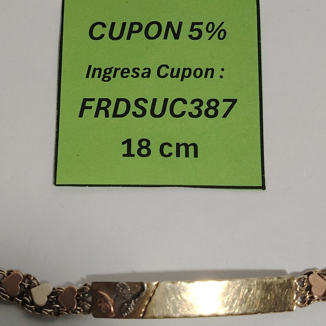 ESCLAVA ORO 10 K 10 GRMS (SEMINUEVO)