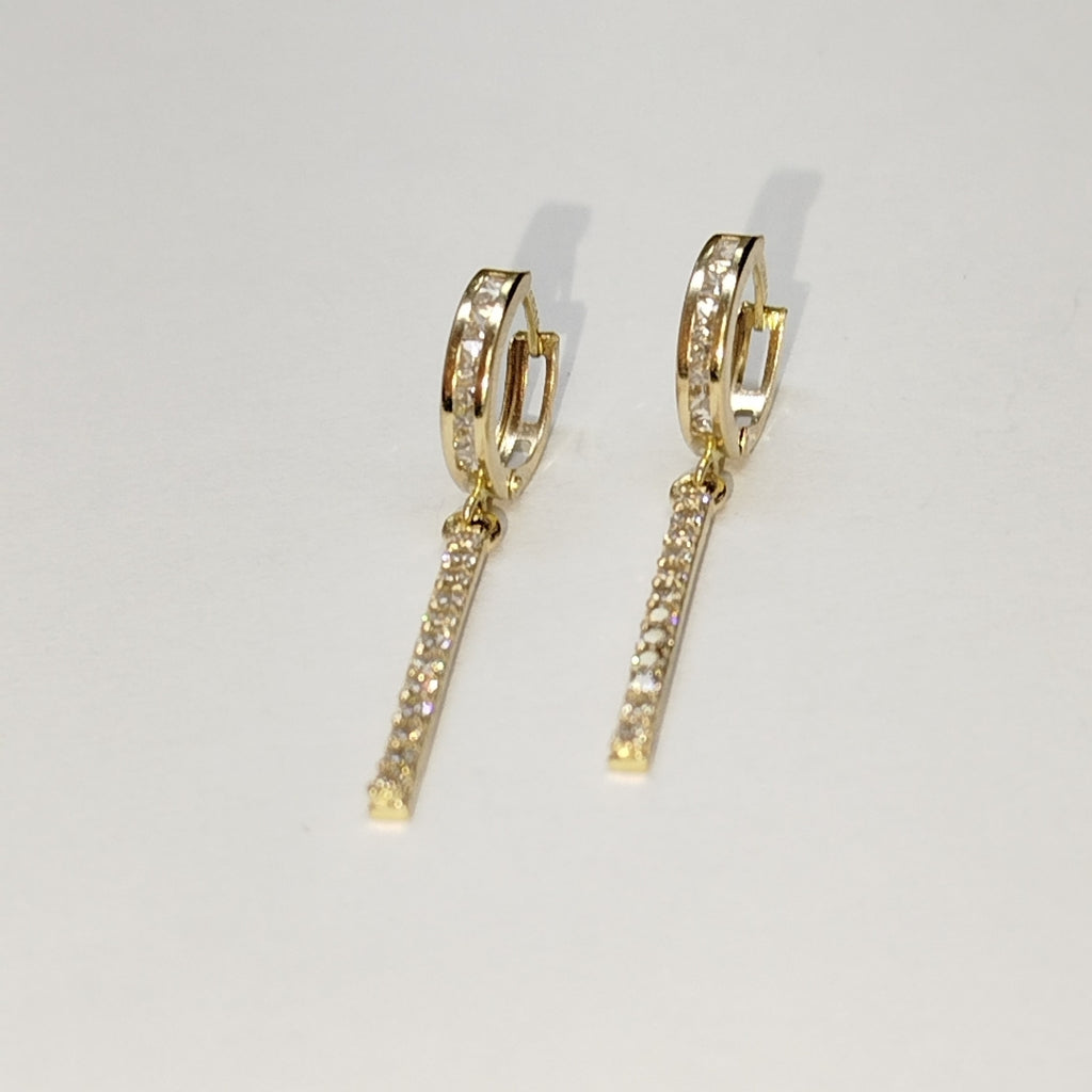 ARRACADAS PAR ORO 14 K 1,90 GRMS (SEMINUEVO)