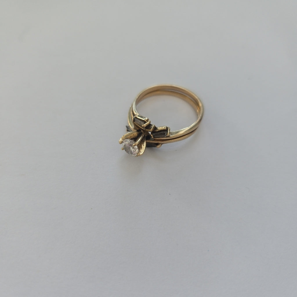 ANILLO ORO 10 K 3,10 GRMS (SEMINUEVO)