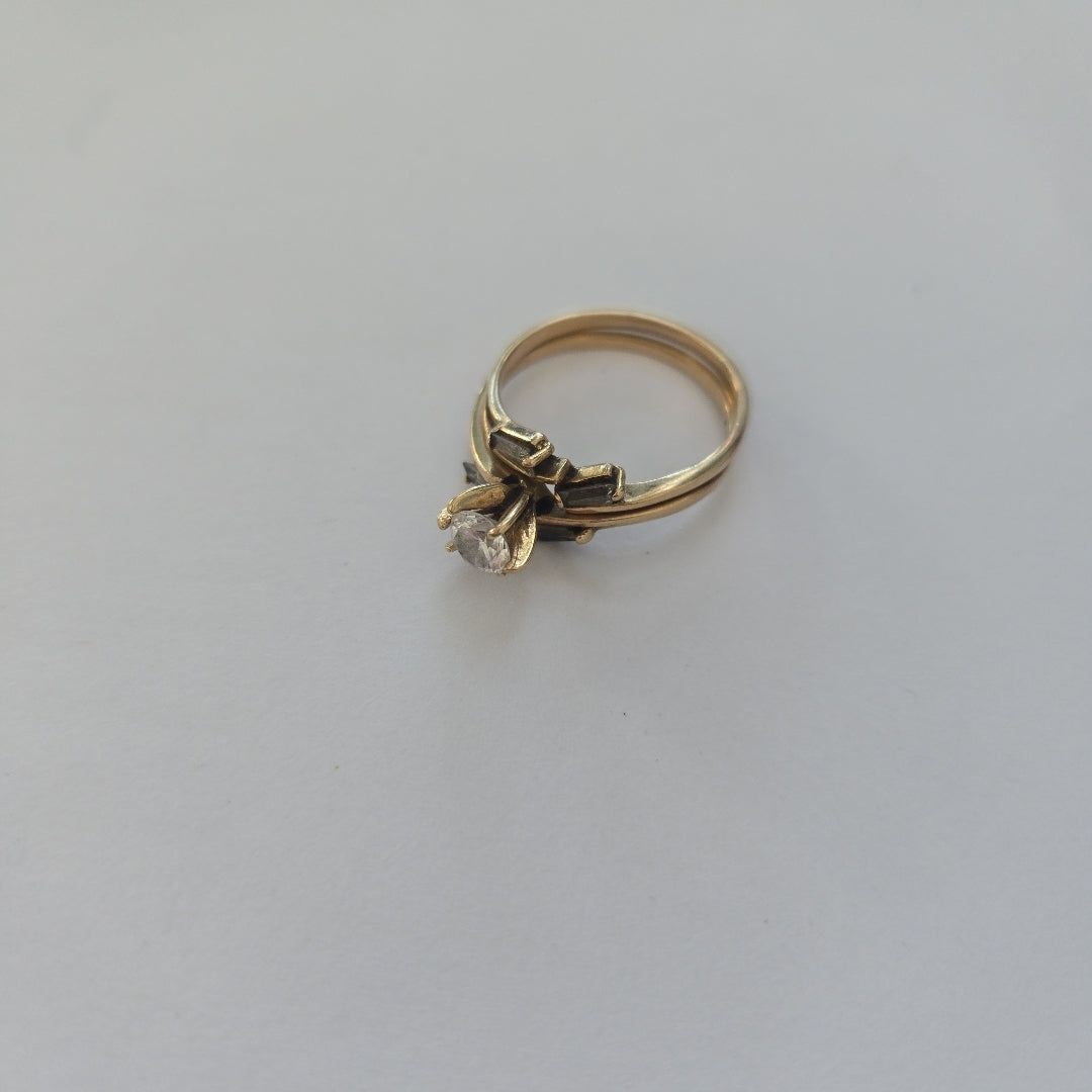 ANILLO ORO 10 K 3,10 GRMS (SEMINUEVO)