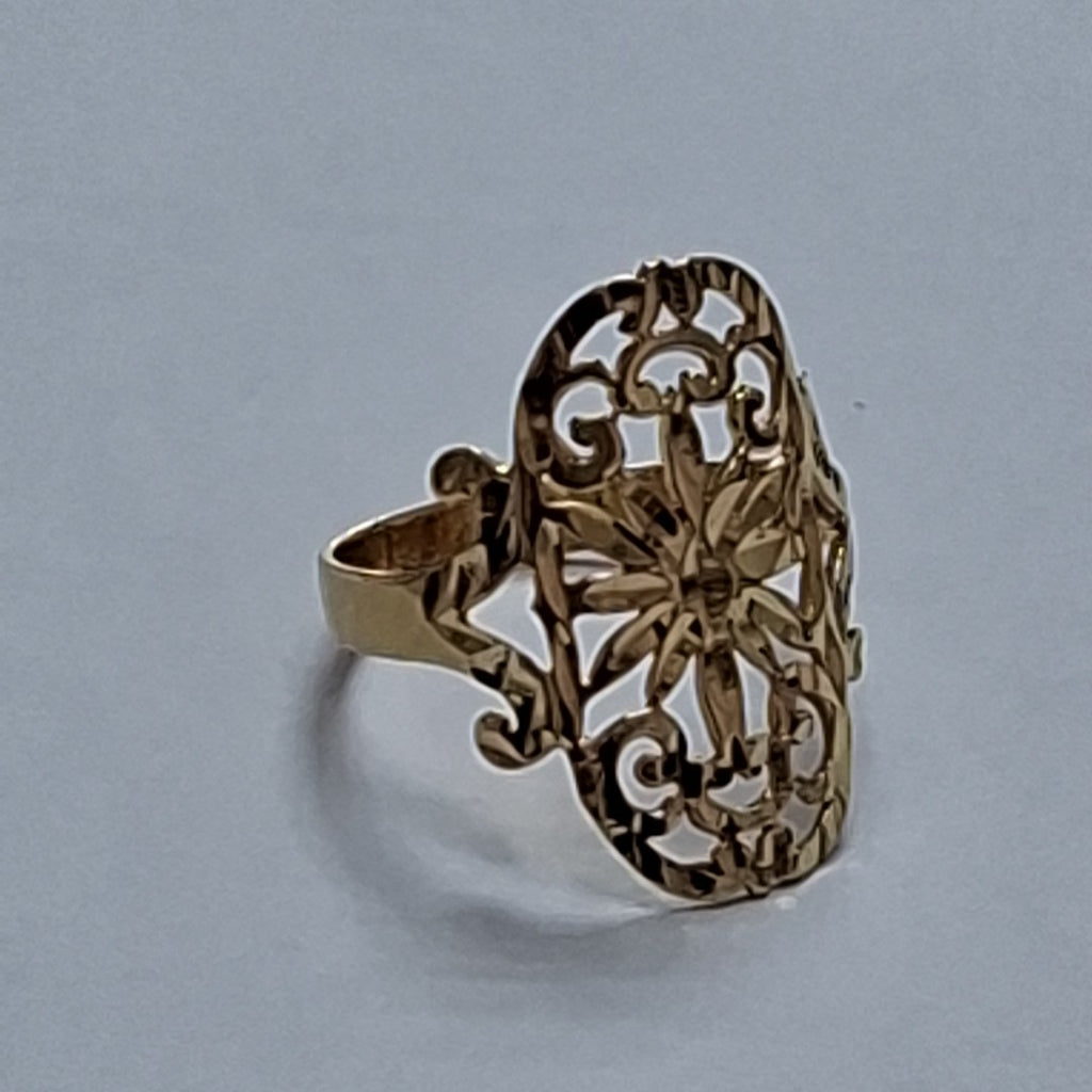ANILLO ORO 14 K 2.9 GRMS (SEMINUEVO)