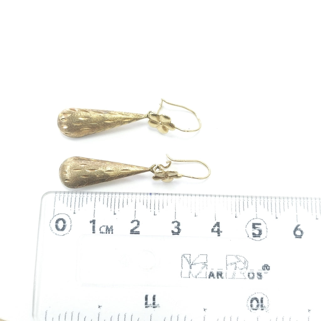 ARETES PAR ORO 8 K 1.8 GRMS (SEMINUEVO)
