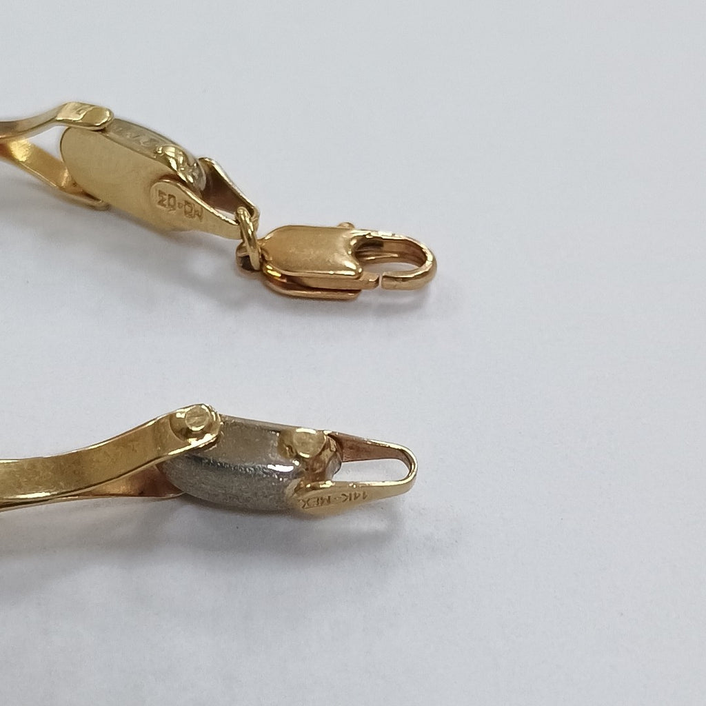 PULSERA ORO 14 K 8,10 GRMS (SEMINUEVO)