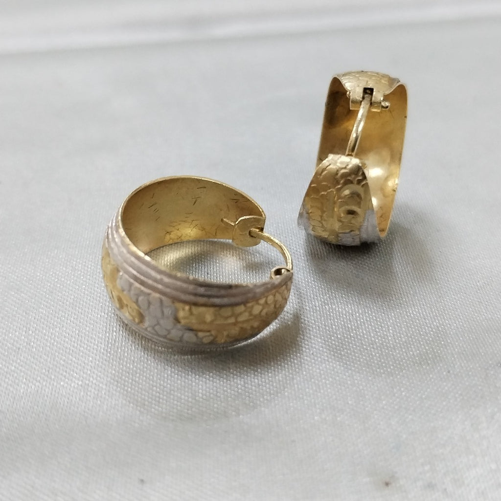ARRACADAS PAR ORO 14 K 3,00 GRMS (SEMINUEVO)