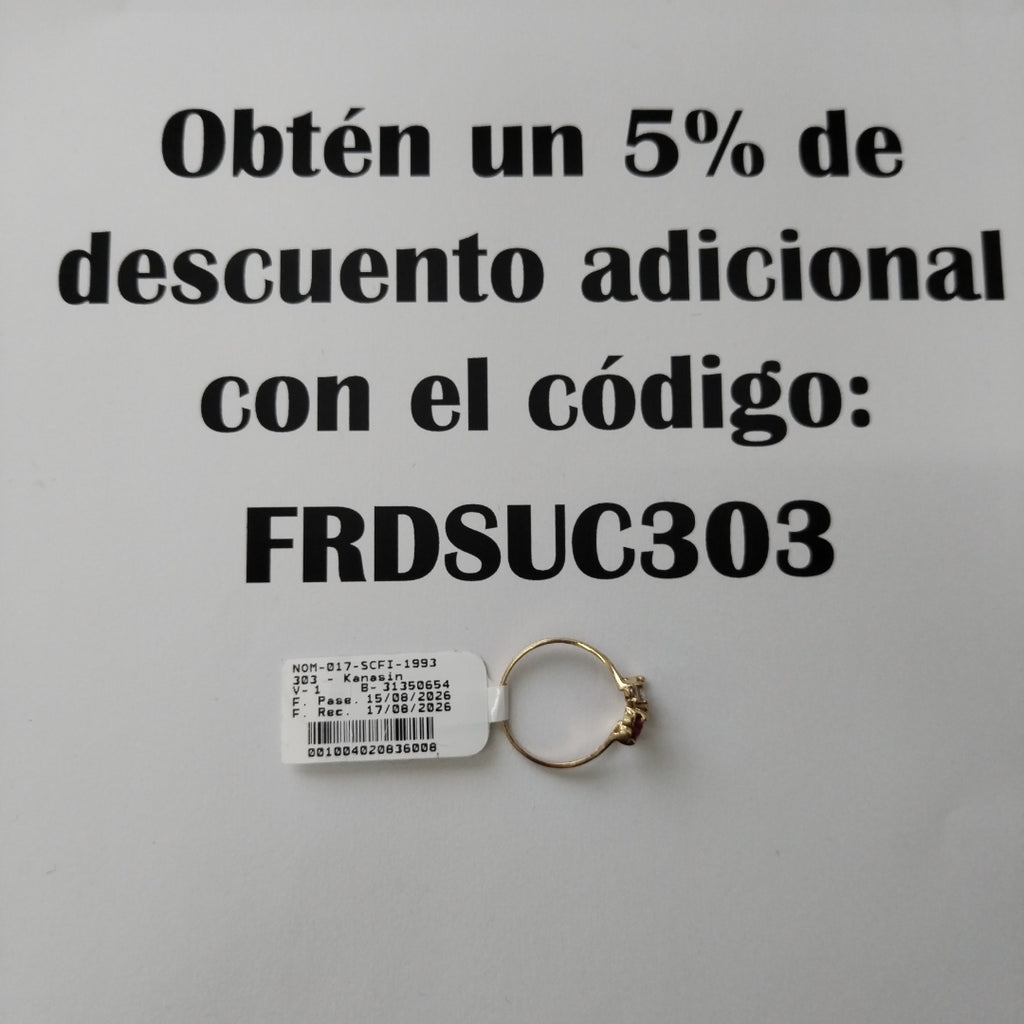 ANILLITO ORO 10 K 1.4 GRMS (SEMINUEVO)